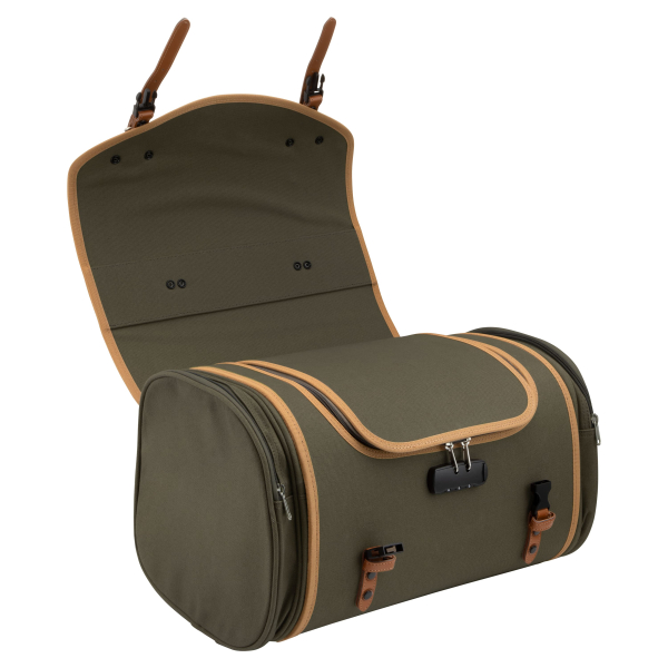 Tasche/Koffer für Gepäckträger - "Classic" - 35 Liter - olive